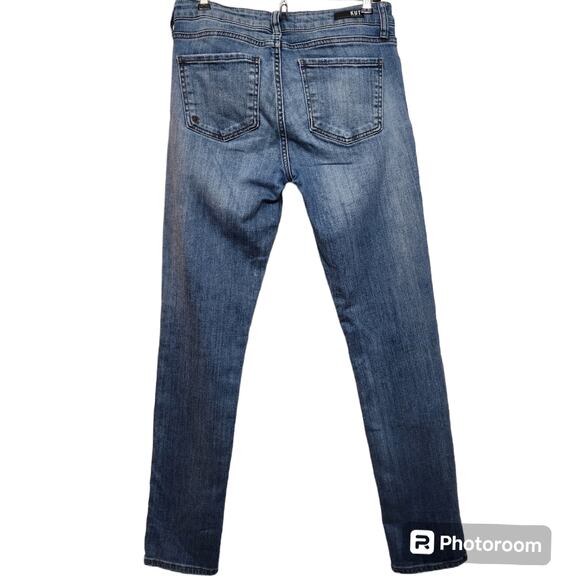 KUT from the Kloth Catherine Mid-Rise Distressed Boyfriend Jeans, Size 2 - Picture 2 of 7